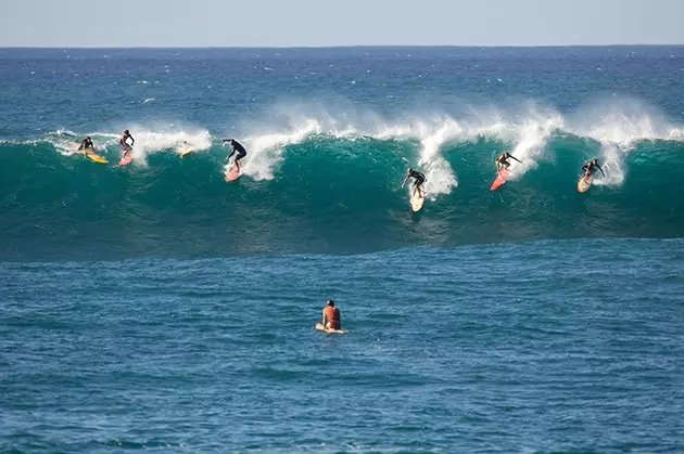 Guide til at surfe på Hawaii North Shore