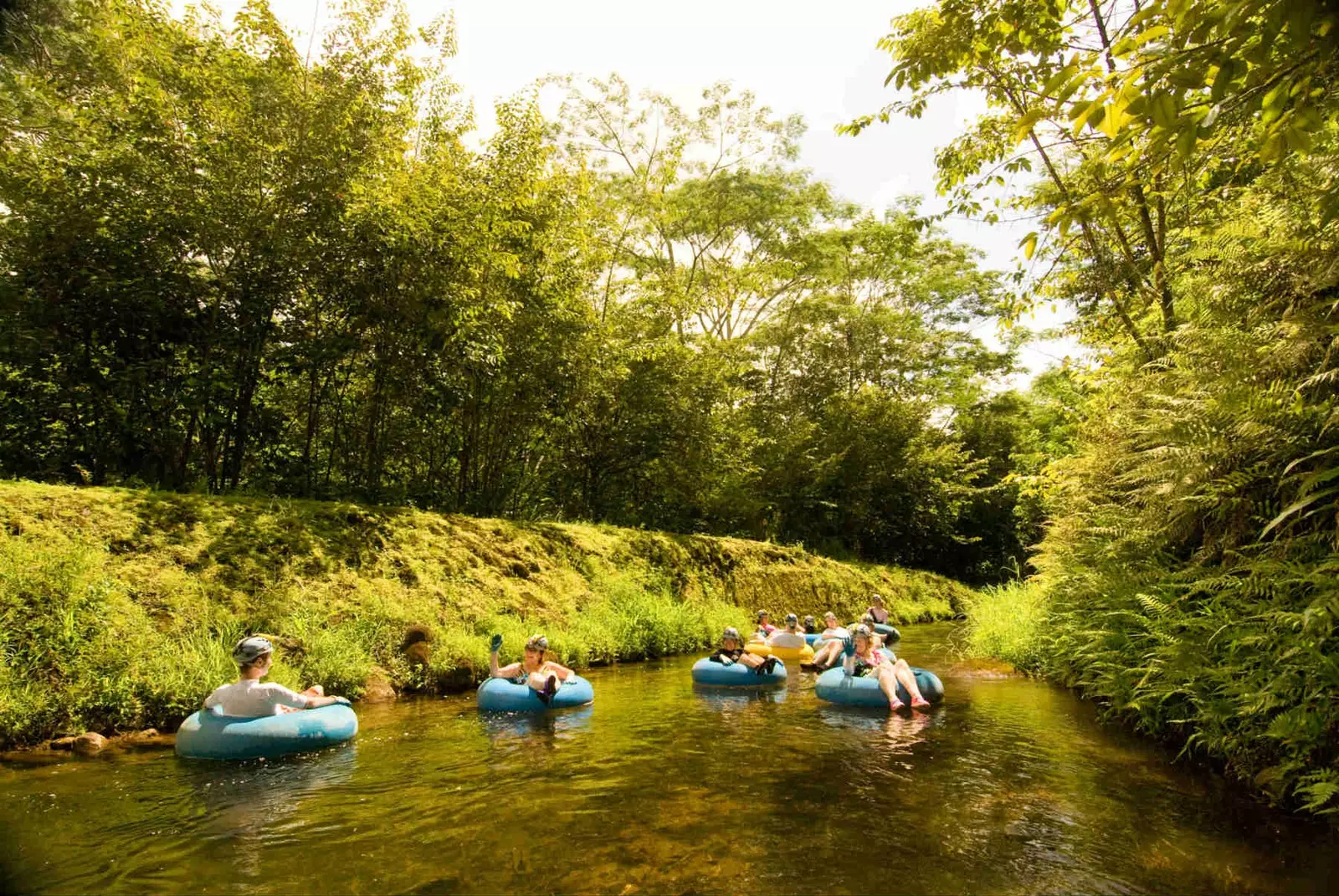 Kauai Havaju sala, kas tiek ceļota pa ūdens slidkalniņu