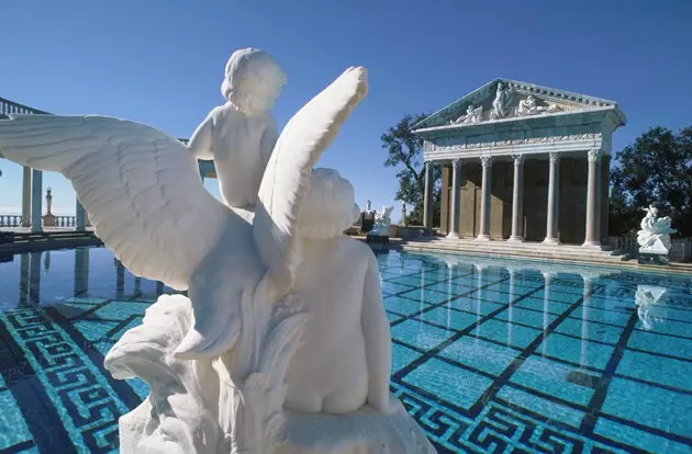 La piscina del Nettuno era stata costruita fino a tre volte