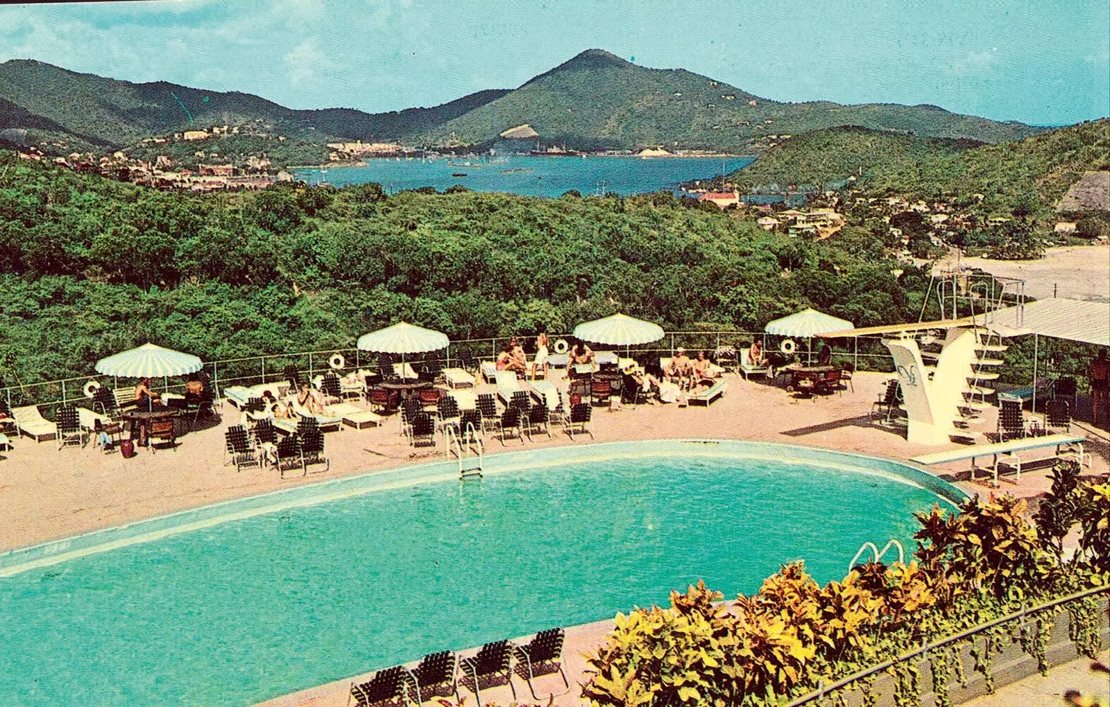 Piscina del Virgin Isle Hilton a St. Thomas al Carib