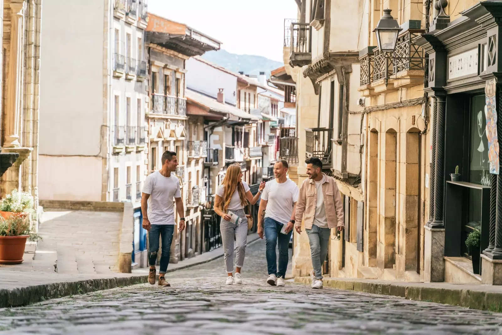 Hondarribia'yı ziyaret etme deneyimi.