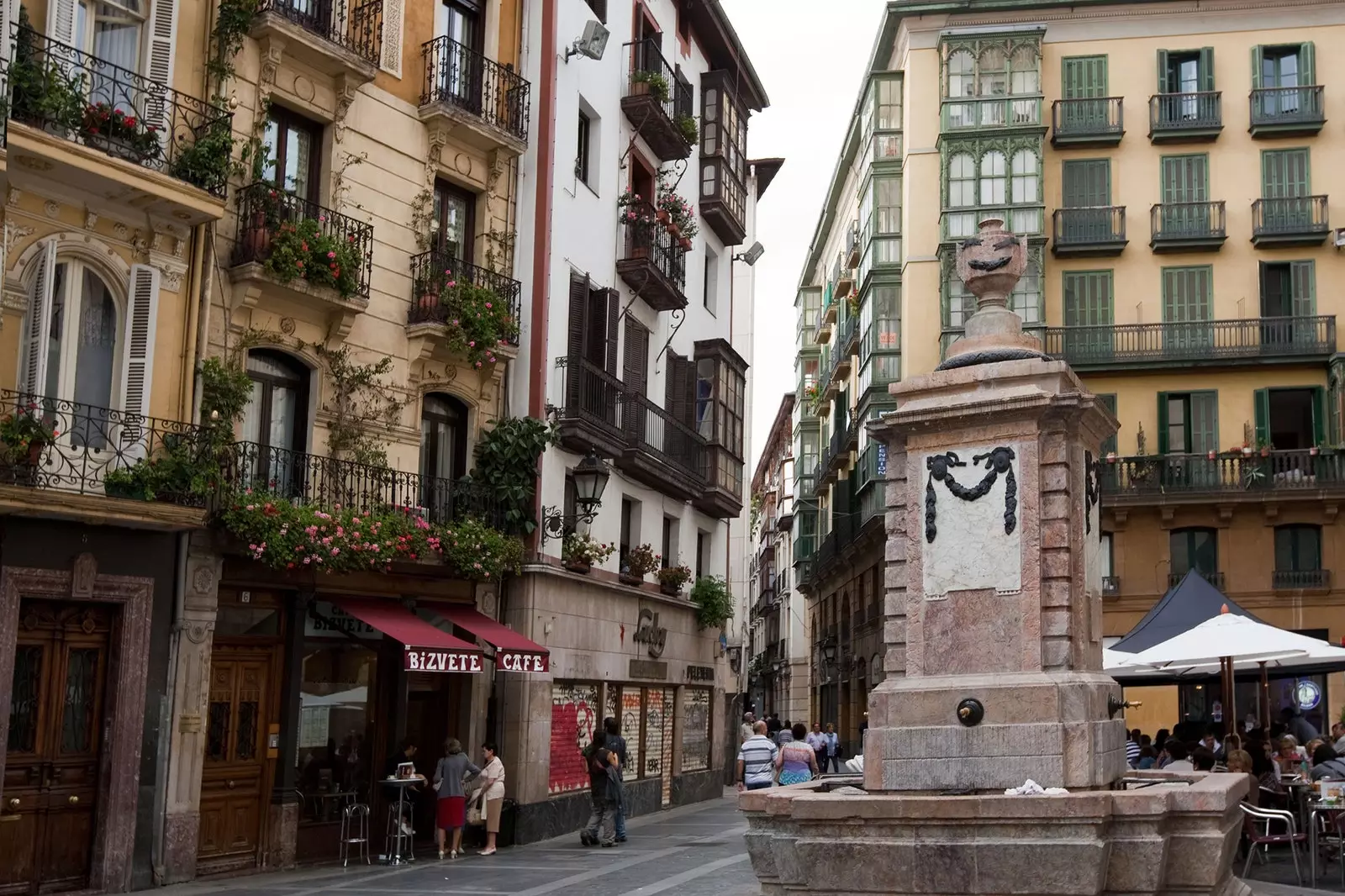 Santiago Square Old Town Bilbao