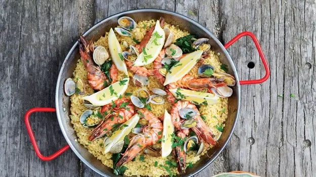 An paella ríse is fearr sa Spáinn