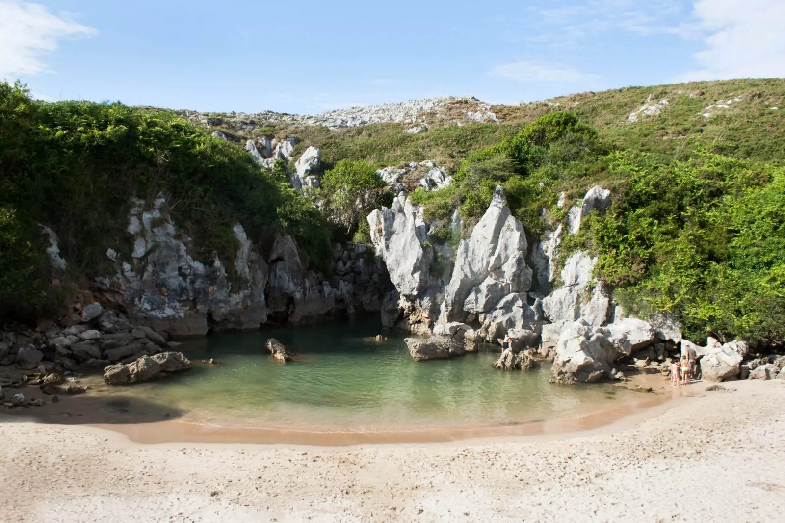 Gulpiyuri Asturias.