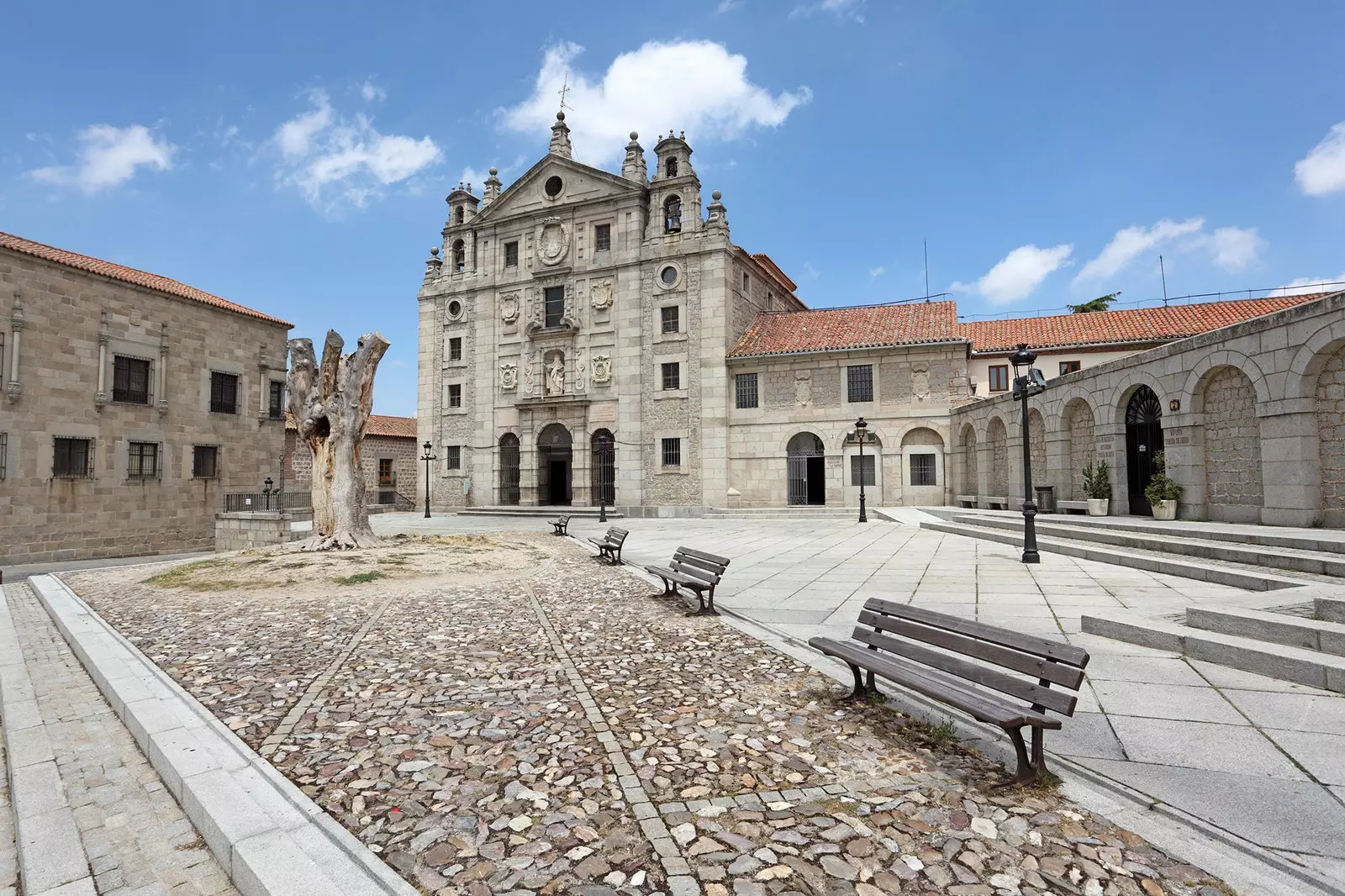 Praça de Santa Teresa em Ávila