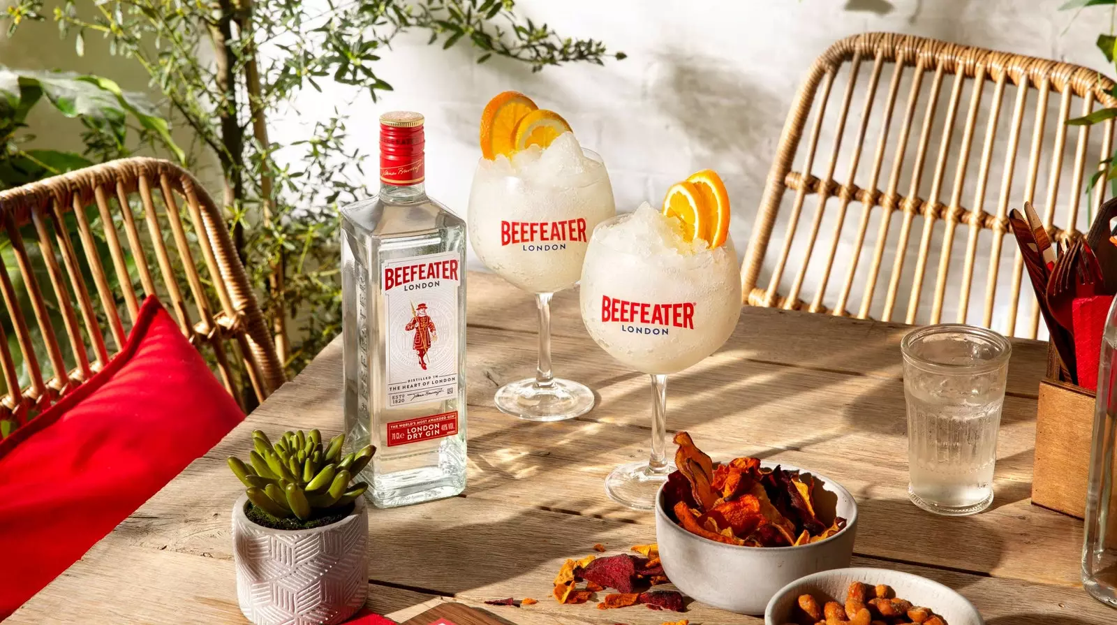 Còctel Frozen Beefeater Tonic