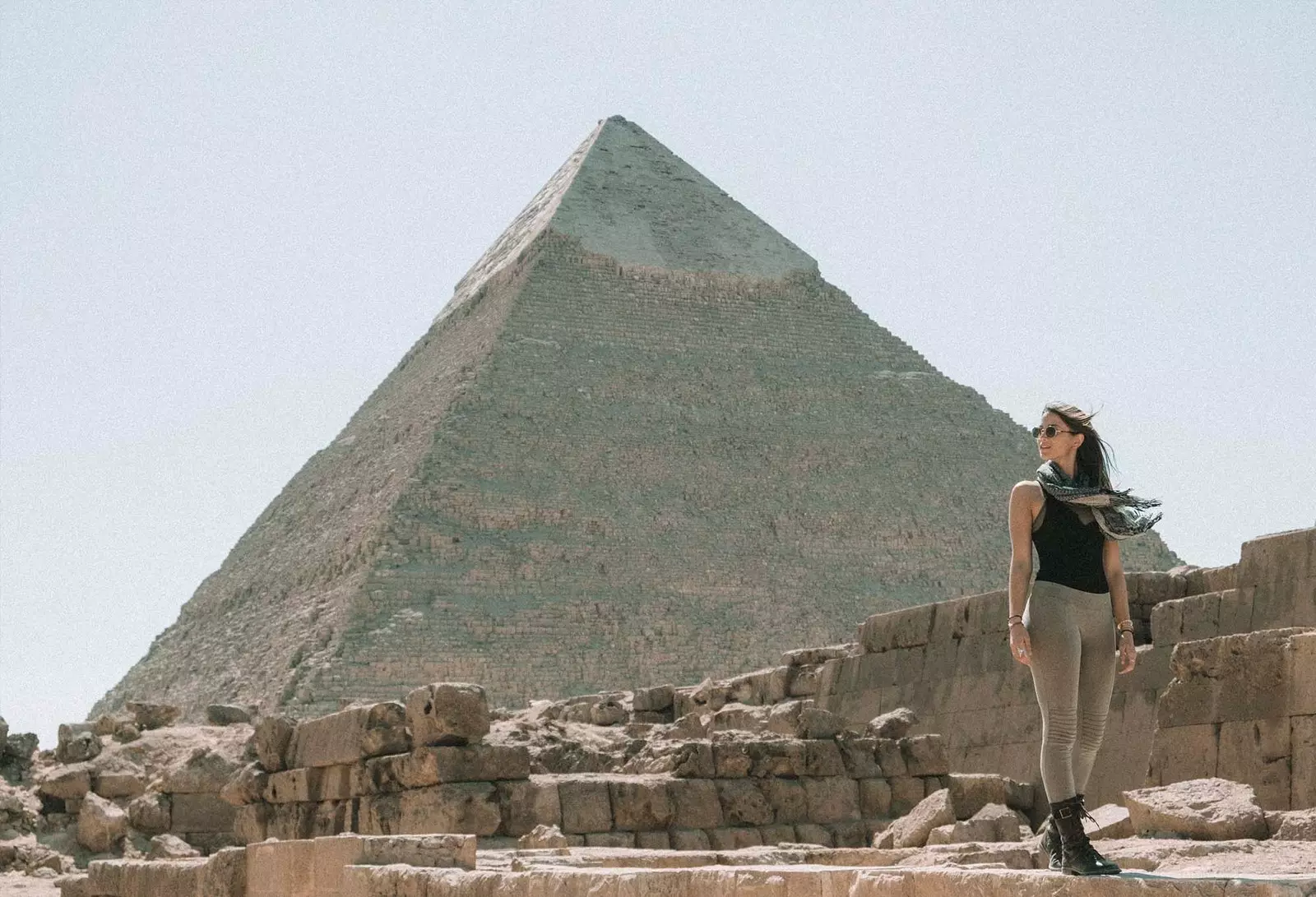 Lexie Alford in Egypte