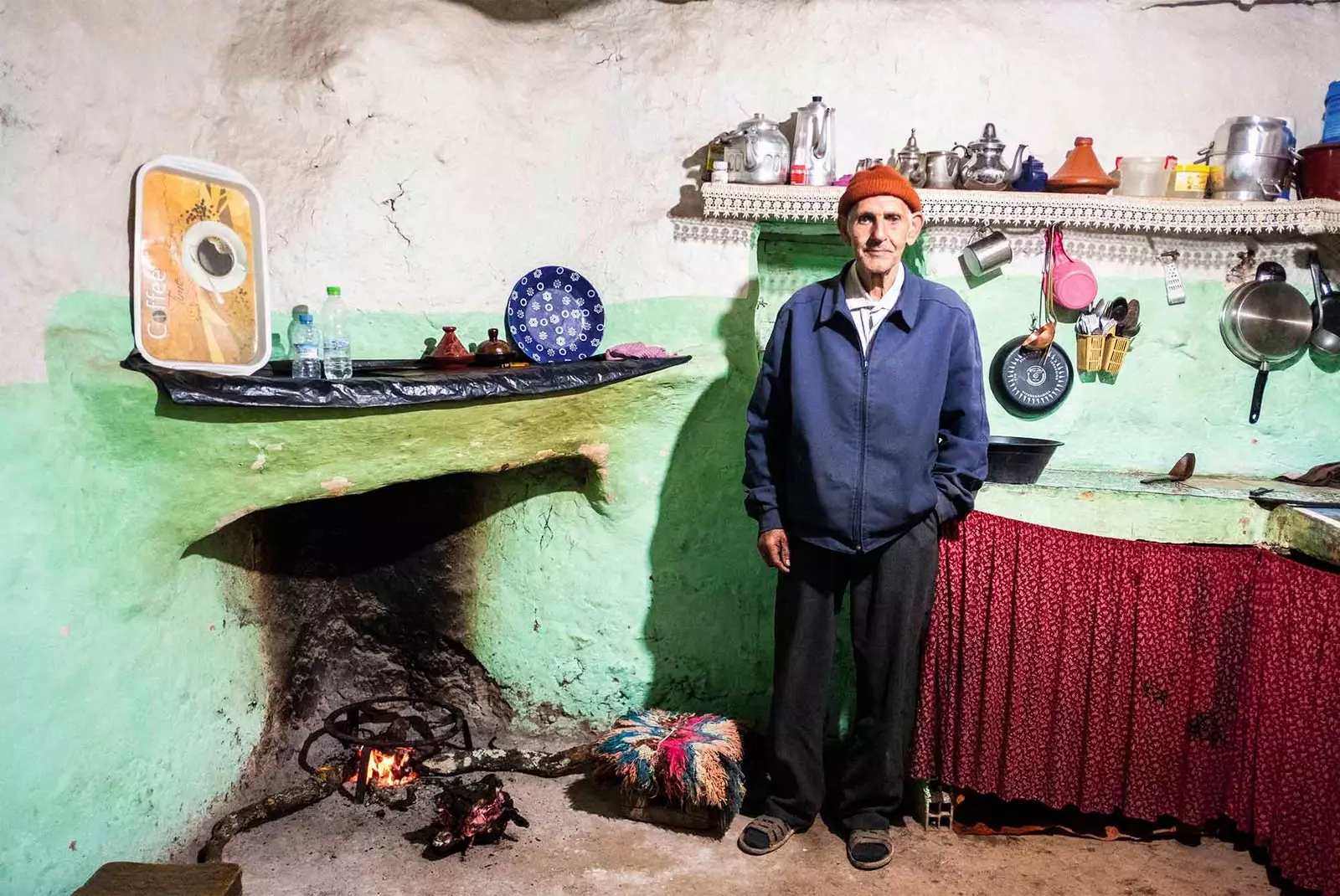 Casa típica berber a les muntanyes de Tassa