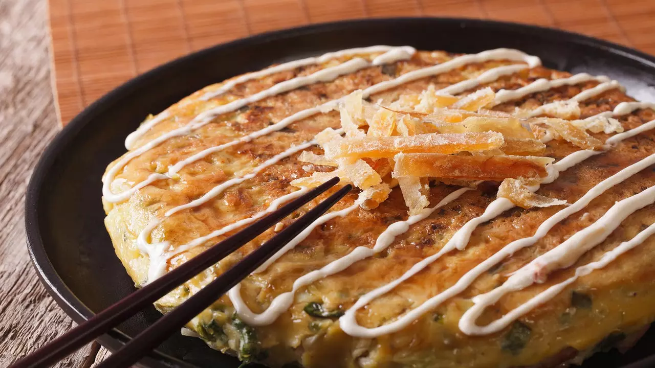 Okonomiyaki: den japanske "pizzaen" er allerede i Madrid