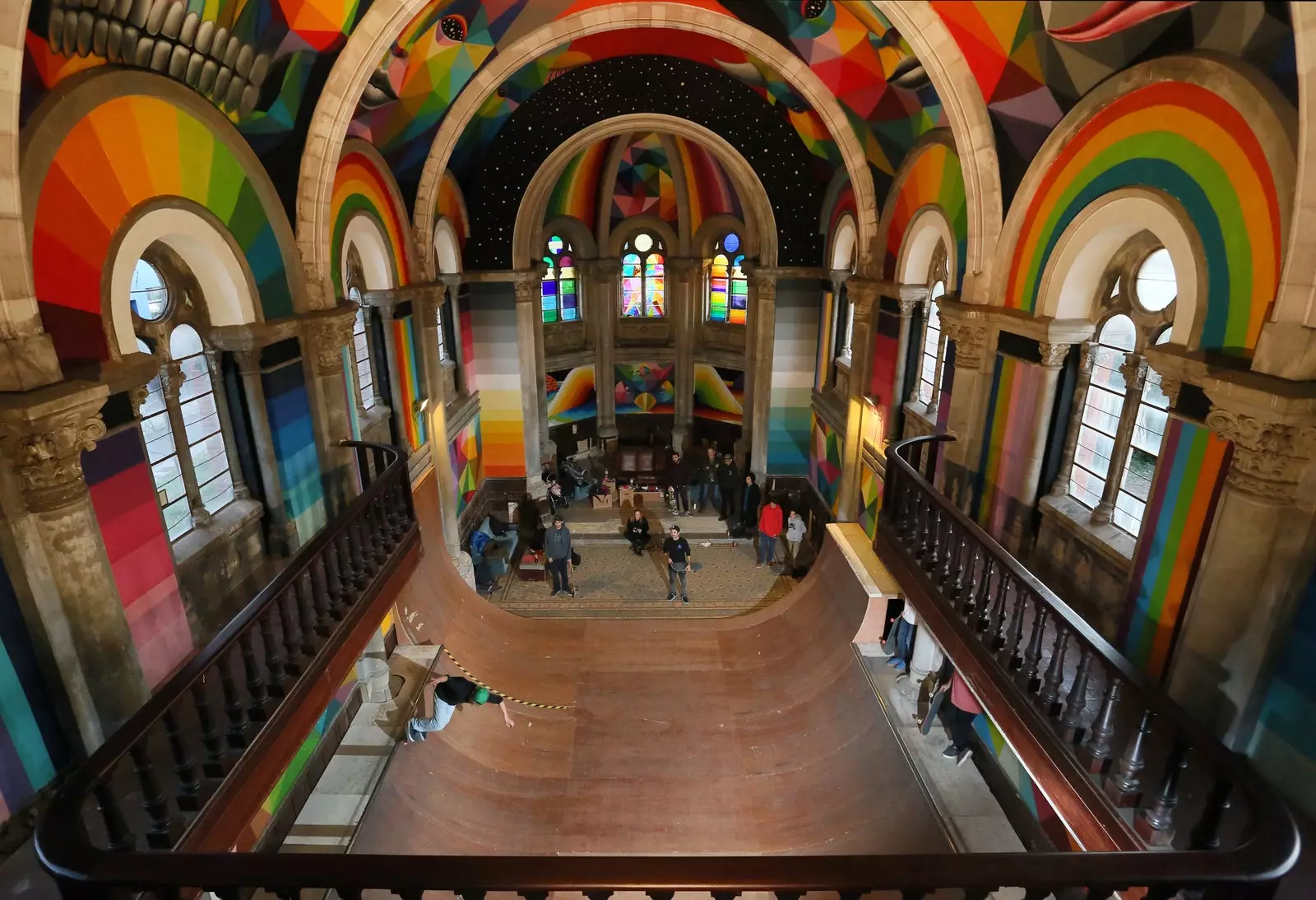 Igreja do skate em Llanera Asturias.