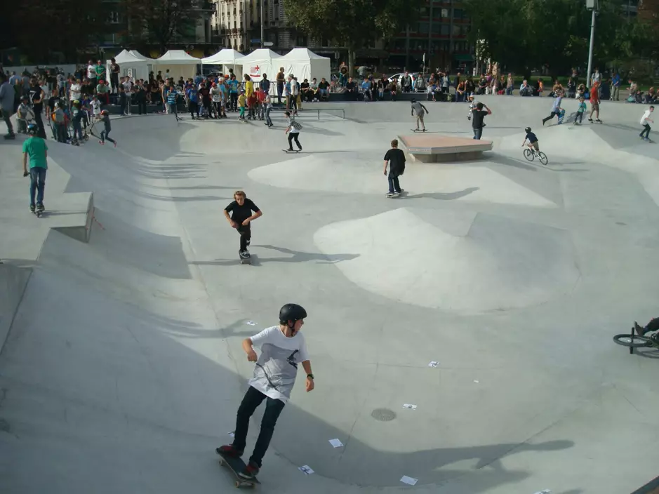 Plainpalais Skatepark Швейцария