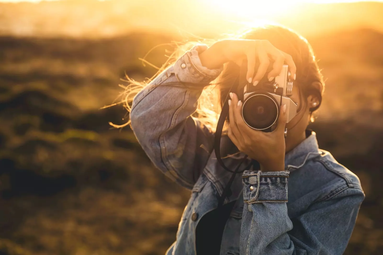 Meisje neemt foto