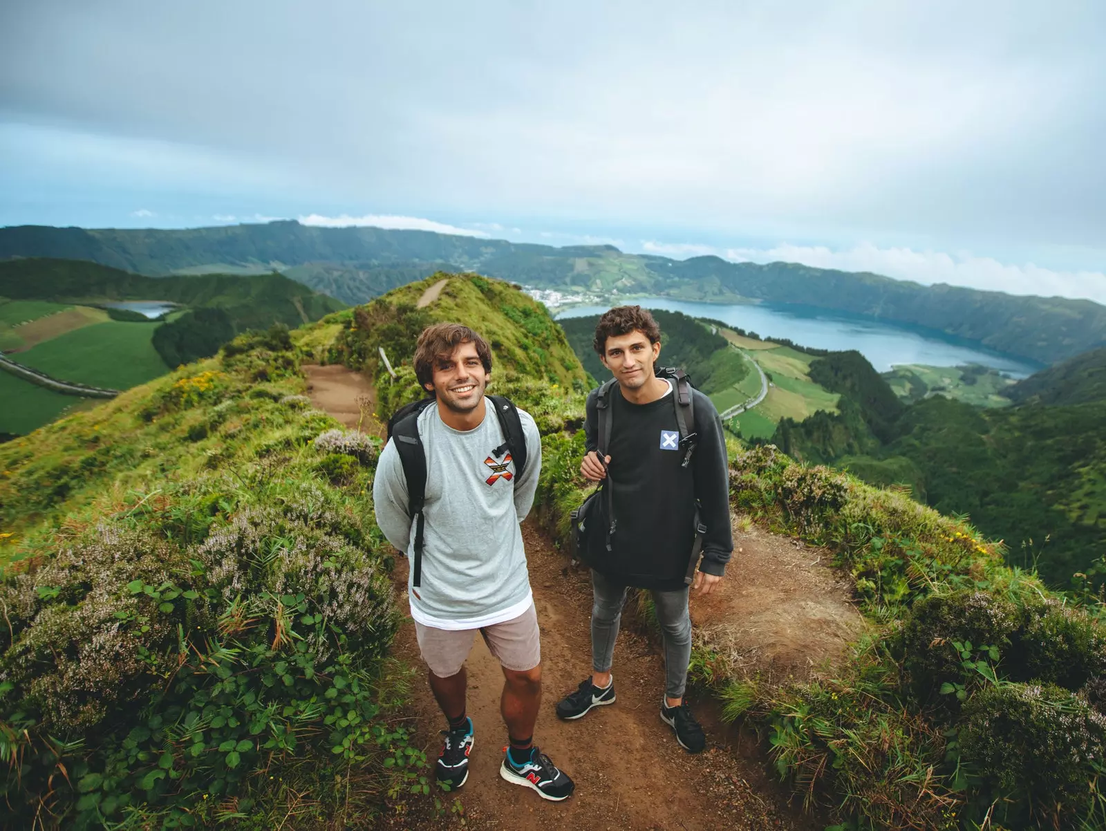 Juan e Nacho em plena aventura.