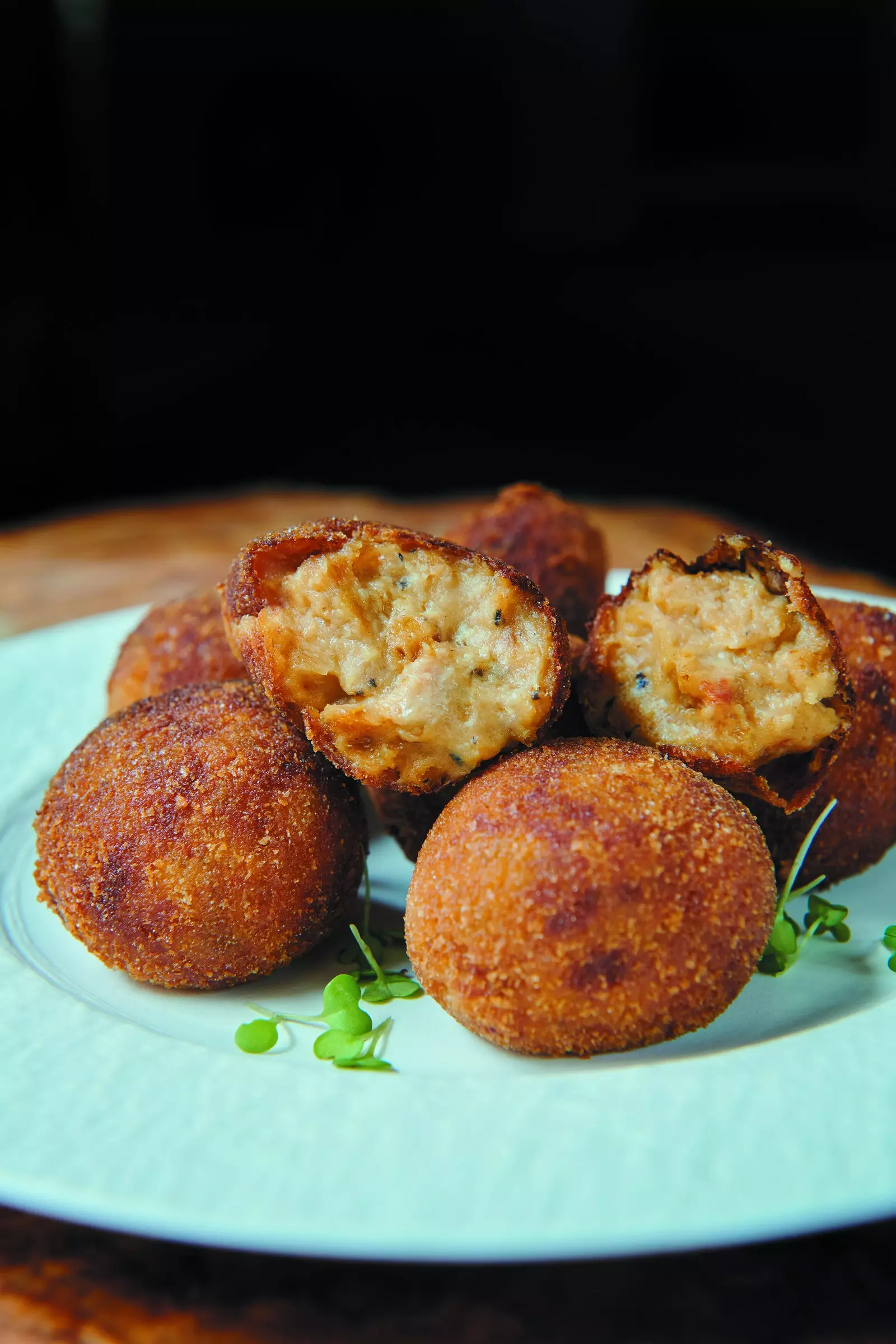 Croquetes do Chef Rafa no livro 'Rafuel Minhas melhores receitas'.