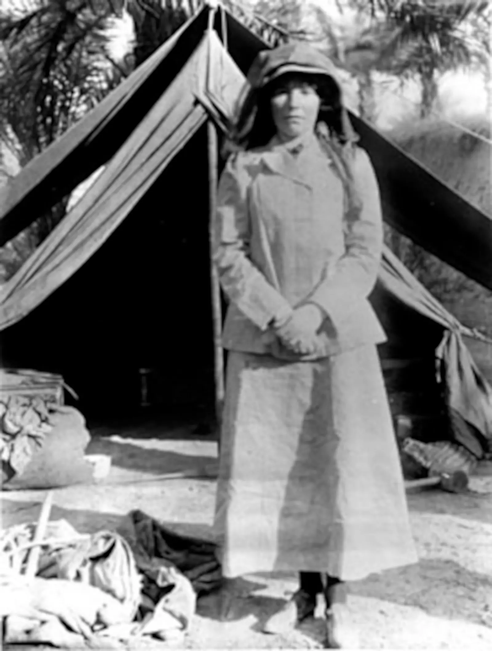 Gertrude Bell in Babylon Iraq