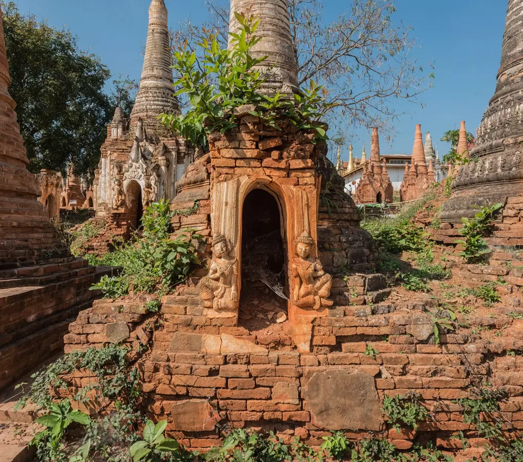 Shwe Indein Pagoda.