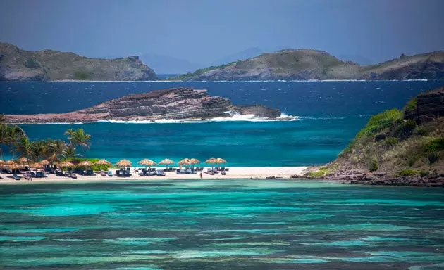 St Barth i Caribien mellemlanding for de rige og berømte