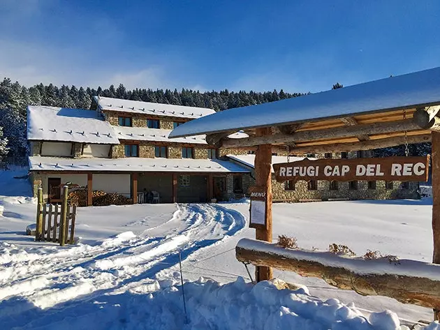 Refuge du Cap del Rec. Il est ouvert toute l'année