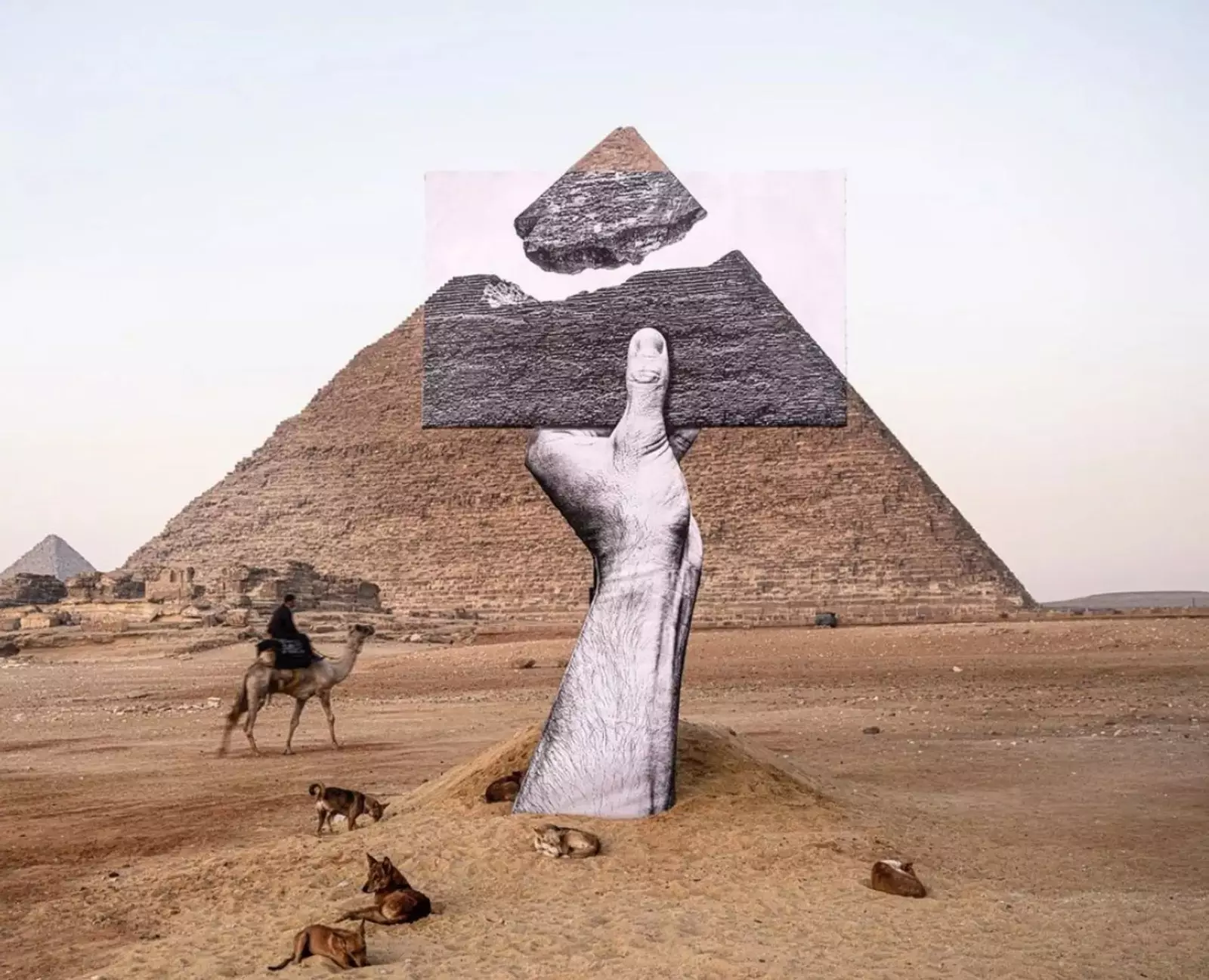 JR's 'Greetings From Giza'