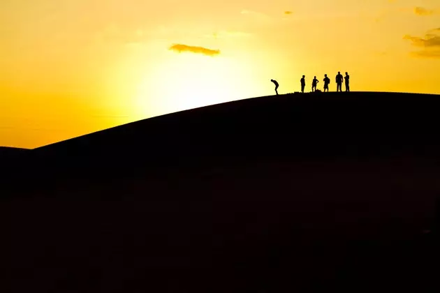 Sandbrett in der Nähe des Chors