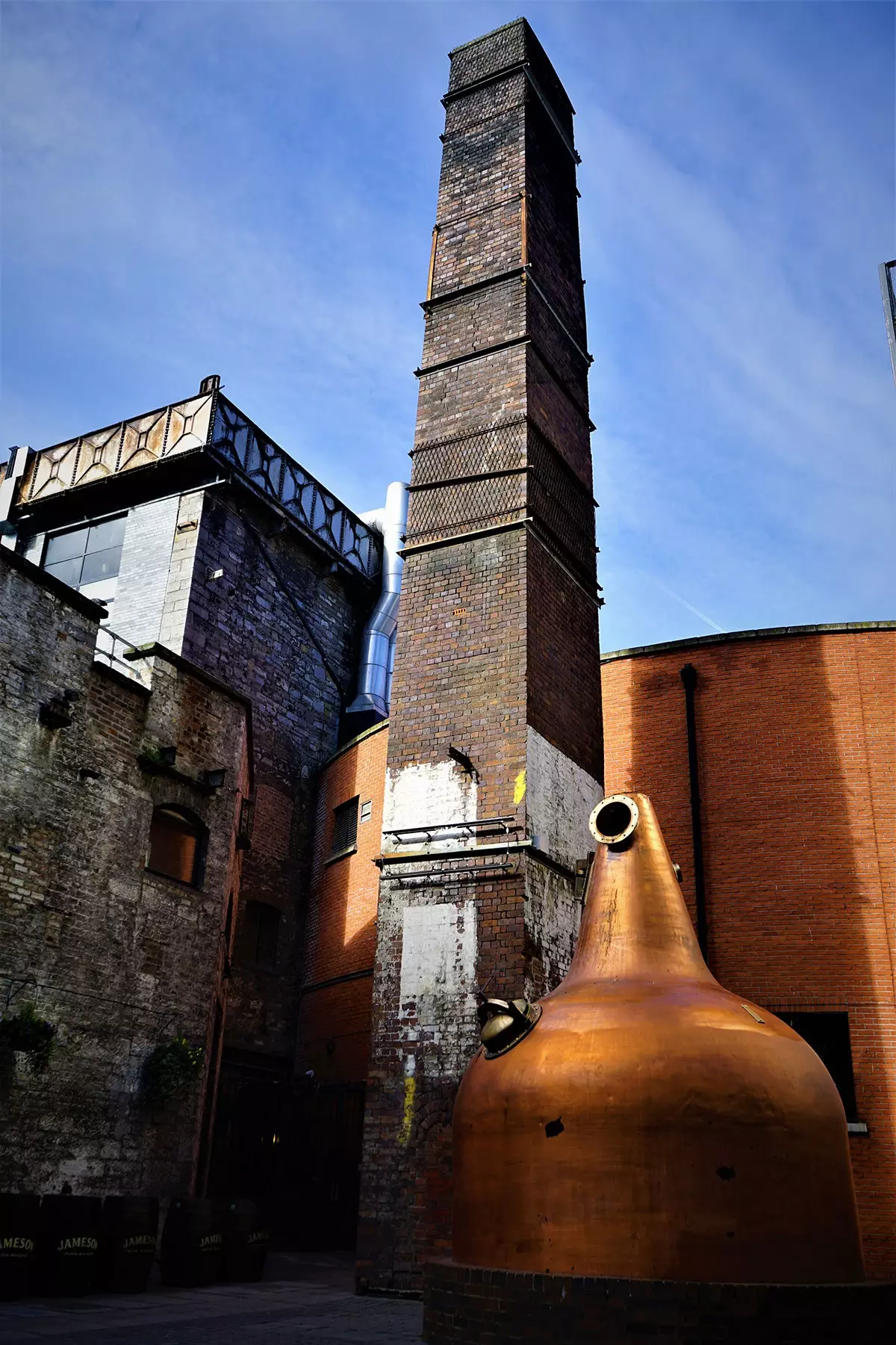 Le sanctuaire du whisky de la distillerie Jameson