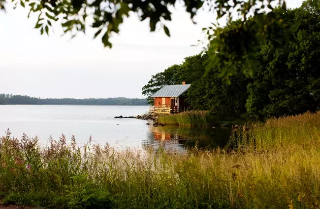 NOWHERE'nin ortasında mükemmel bir sauna