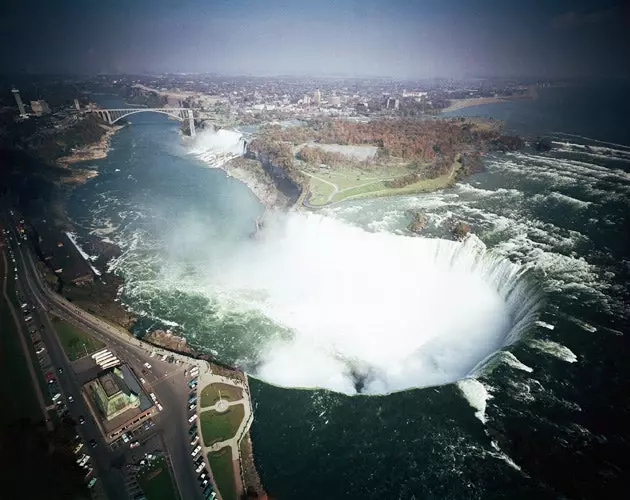 Zone panoramique des chutes