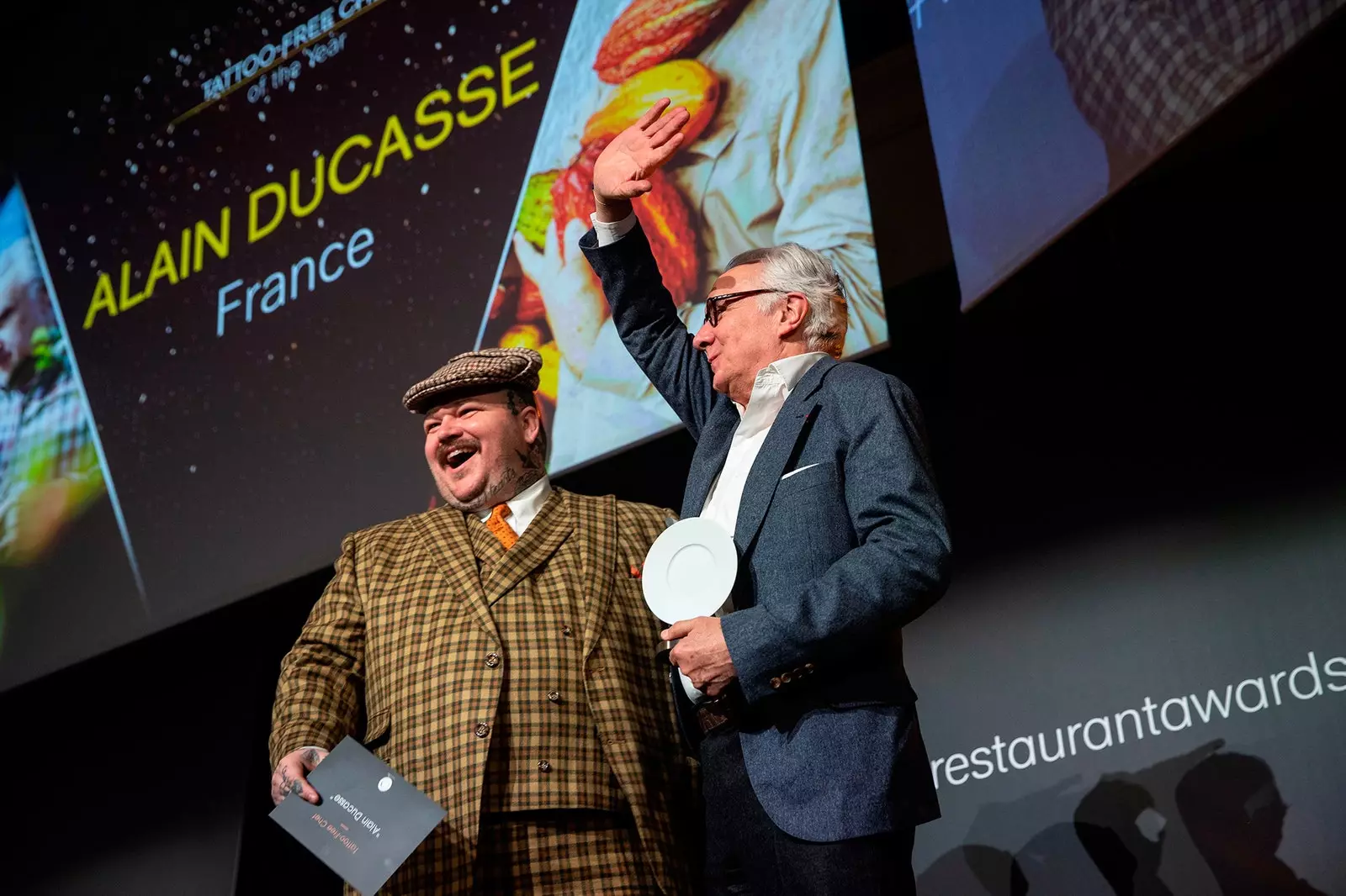 Alain Ducasse 'Mpishi Bora Bila Tattoos'