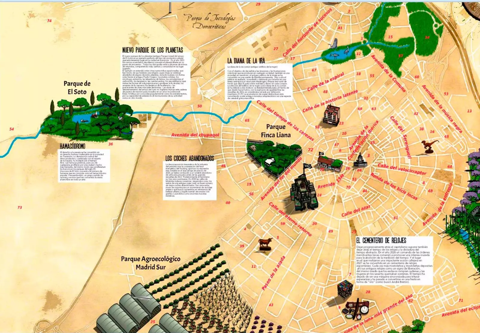 Mapa Mostoles 2030