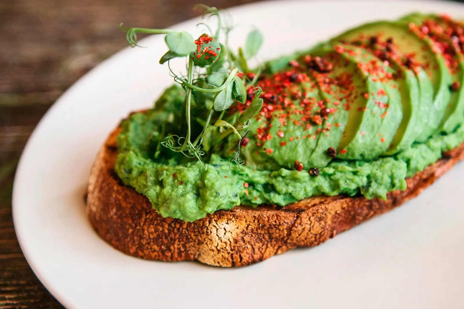 toast cu avocado