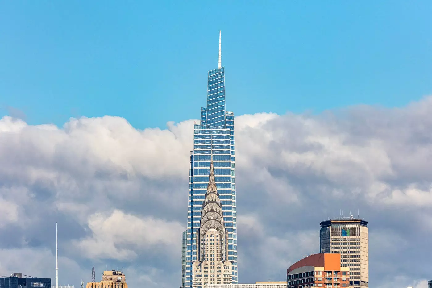 Buitenkant van het One Vanderbilt-gebouw.