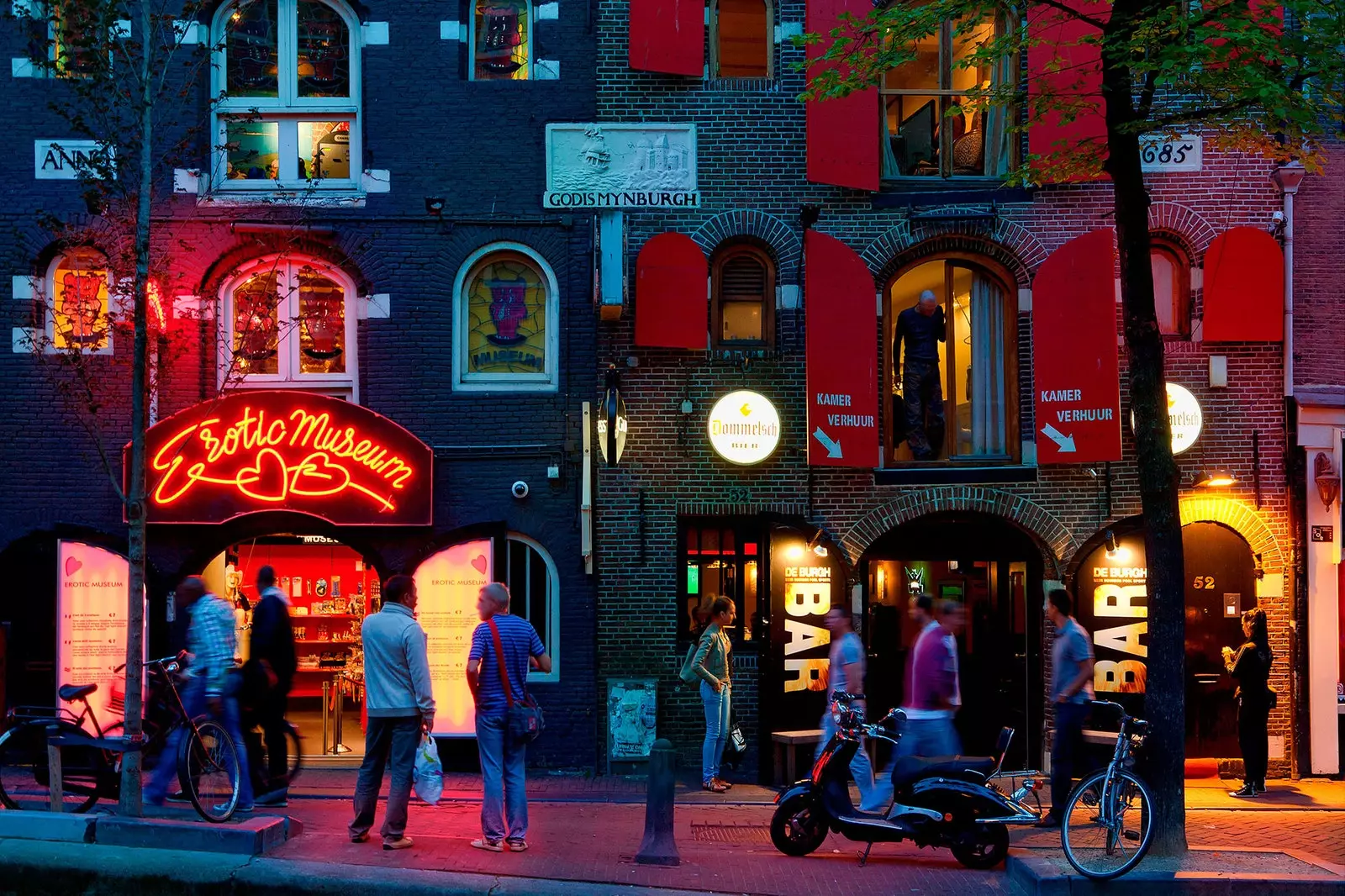 Quartiere a luci rosse di Amsterdam