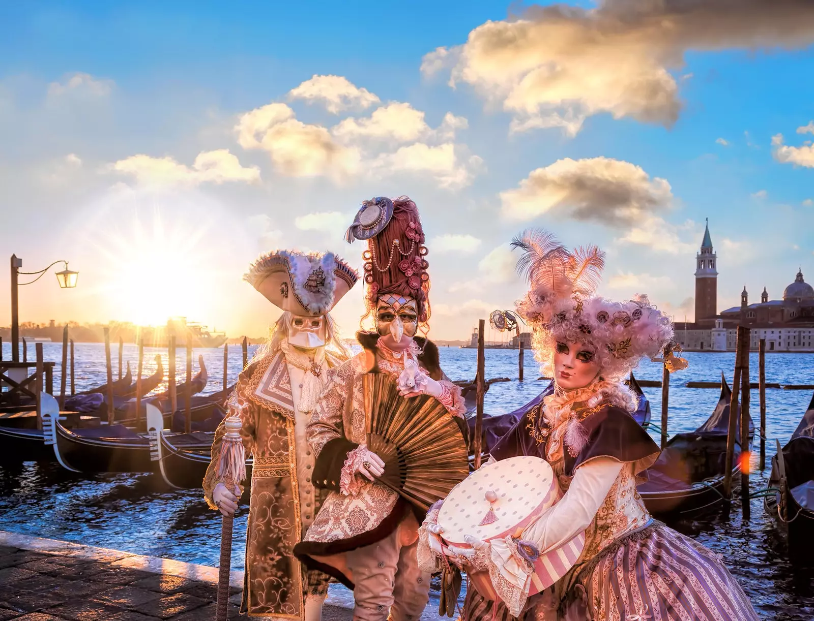 Nuit des masques et mascarades à Venise