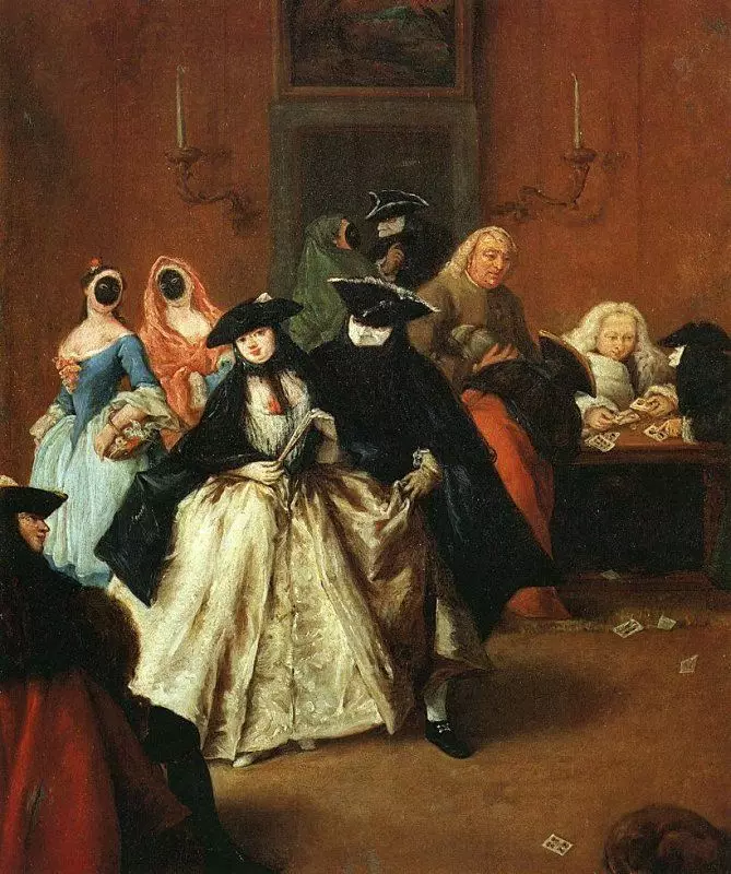 Il Ridotto oleh Pietro Longhi