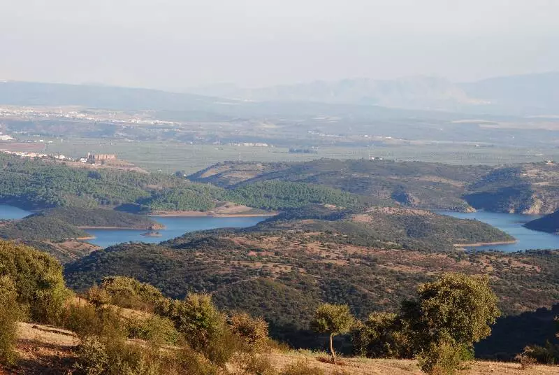 Landschaften vu Baños de la Encina Jan