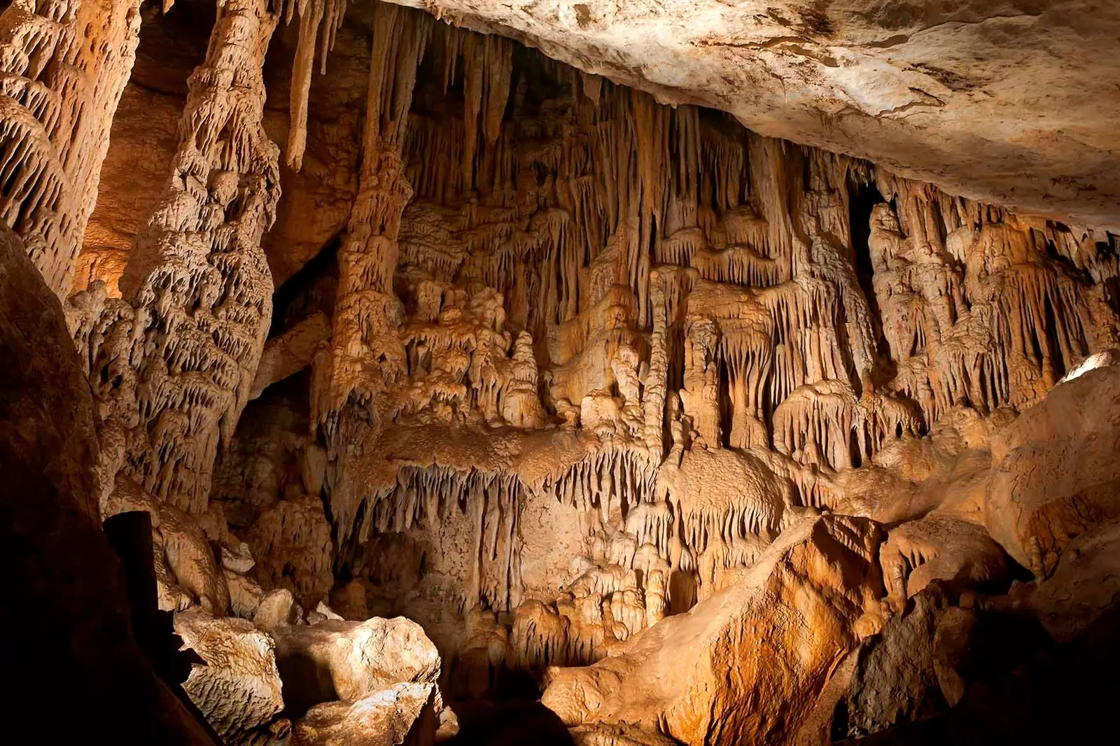 Grotta av fladdermöss av Zuheros