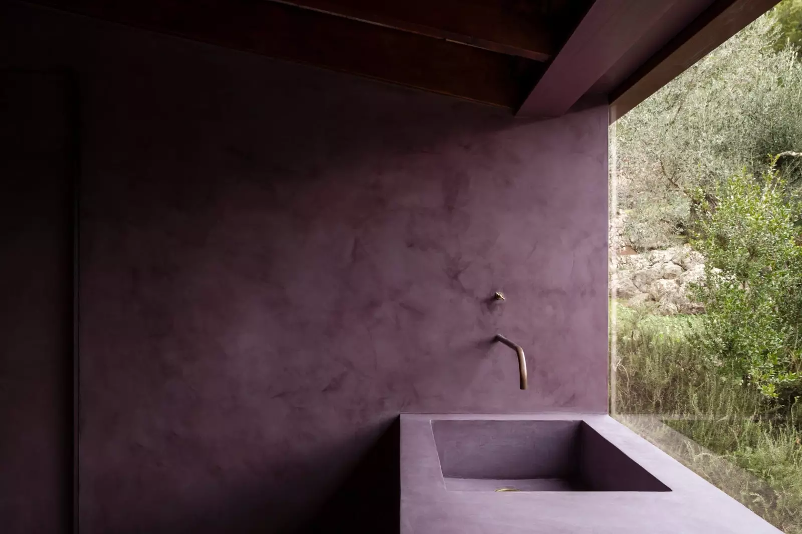 Il bagno della Purple House