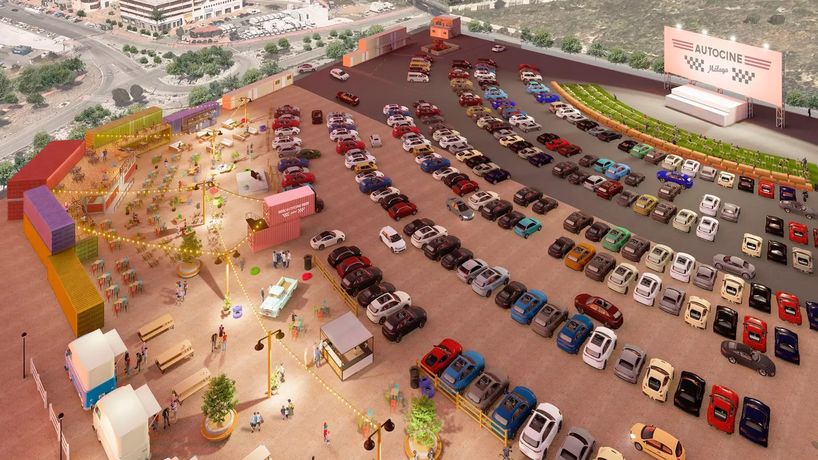 Malaga to have its own drive-in cinema