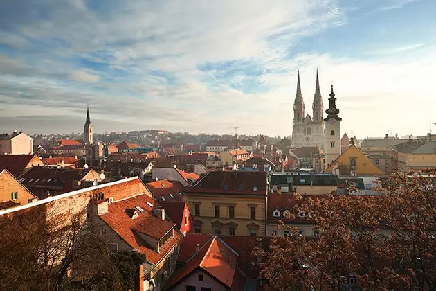 Charme da Europa Central de Zagreb