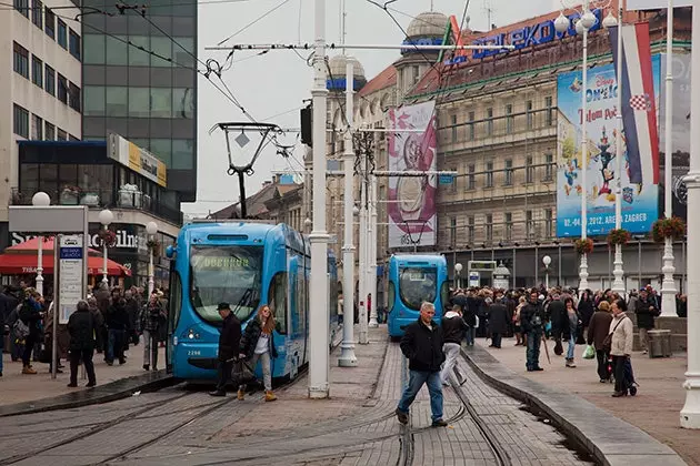 De mythische blauwe trams