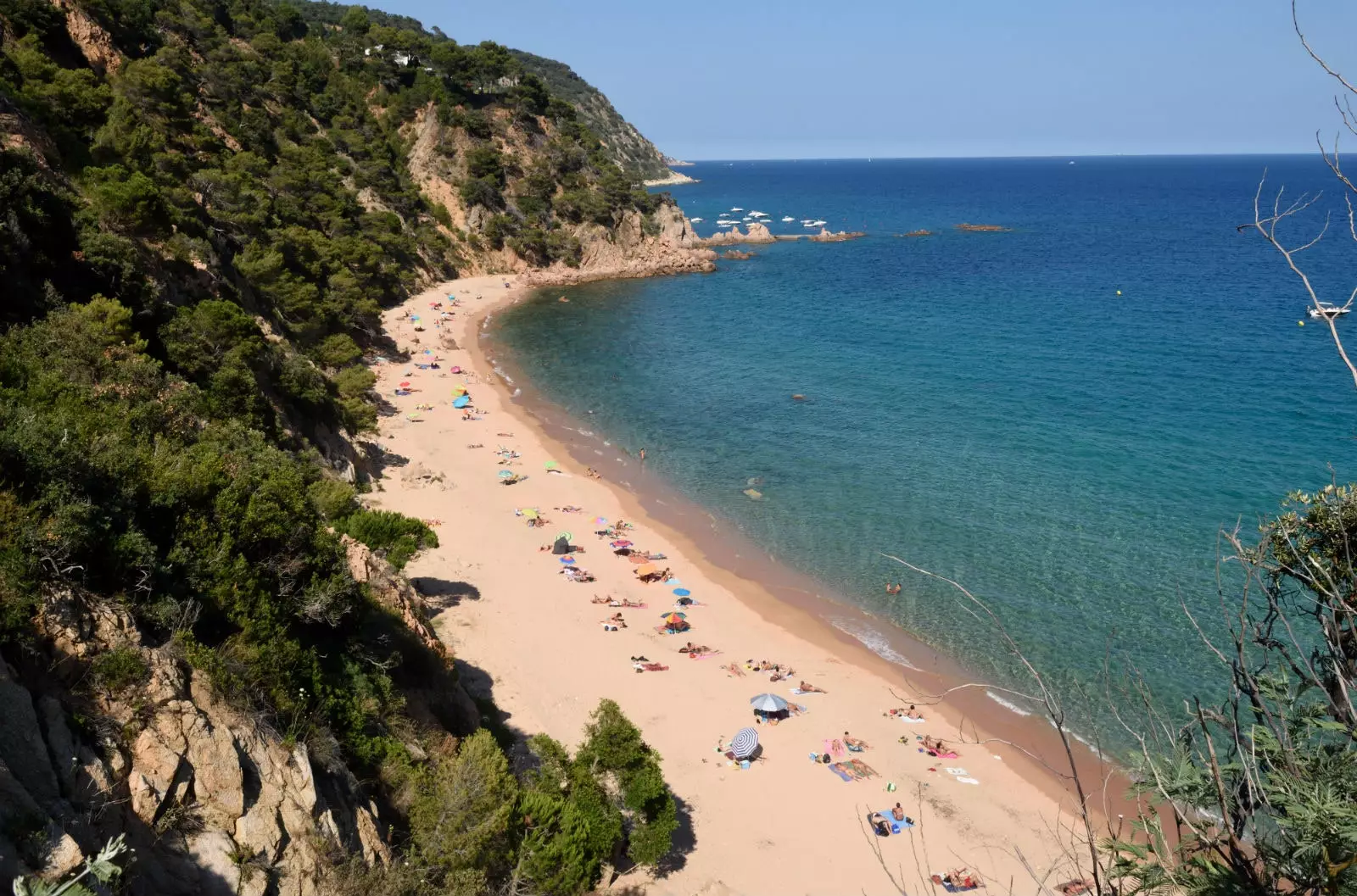 Cala del Senyor Ramon Santa Cristina d'Aro.