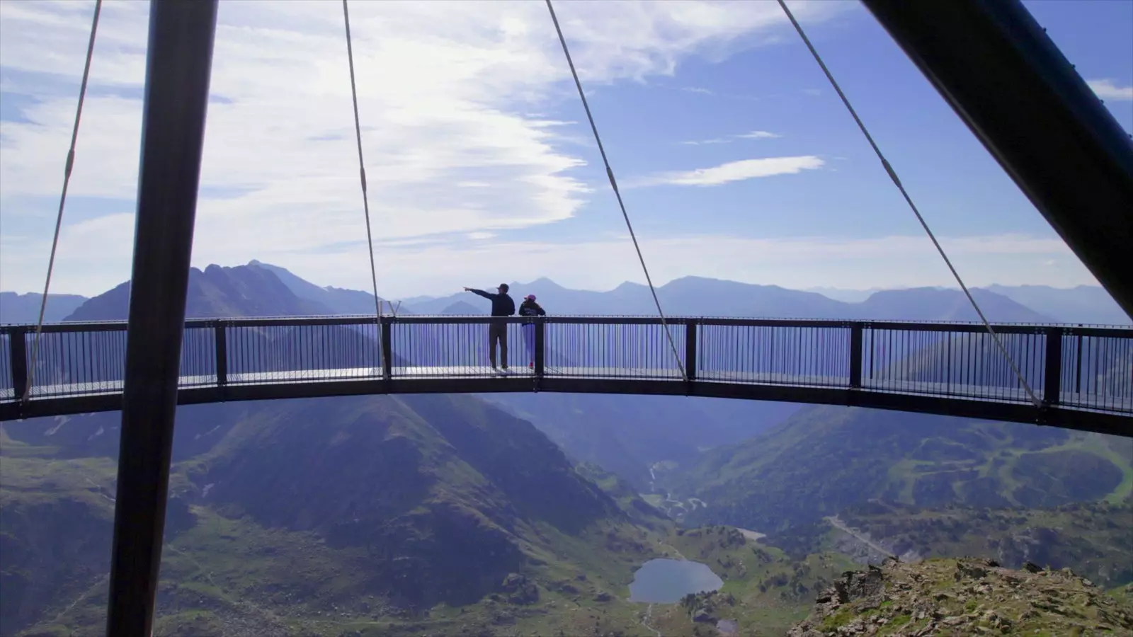 Radharcphointe gréine ar Tristaina Ordino Arcalís Andóra