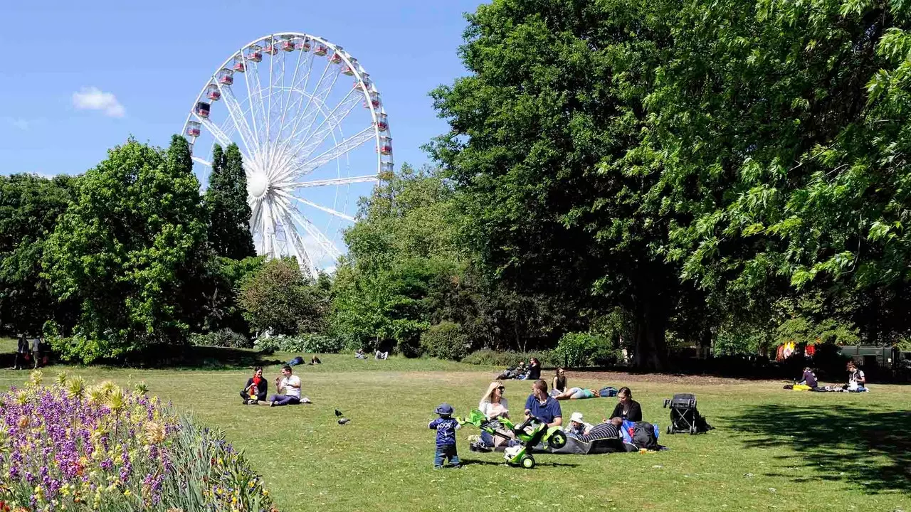 Londonas su kūdikiais