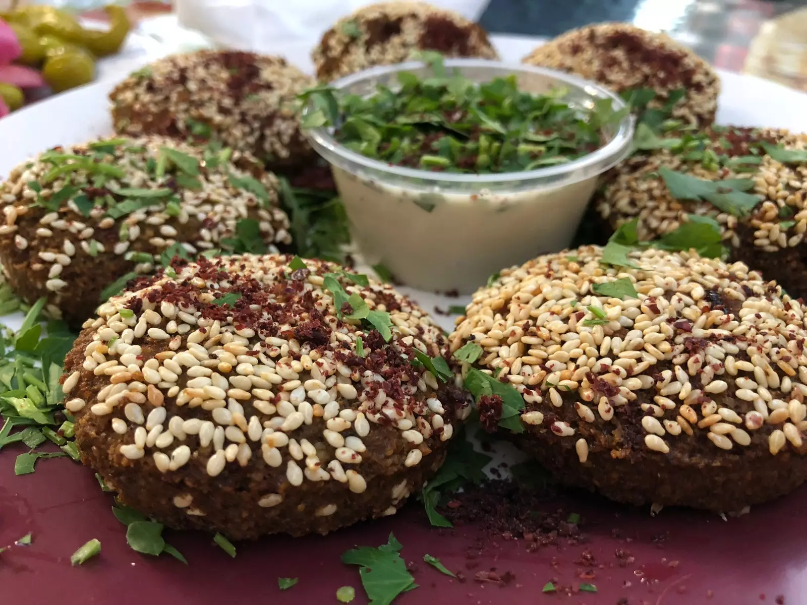 Sultan Dubai Falafel restaurant serverer den bedste falafel i hele Mellemøsten