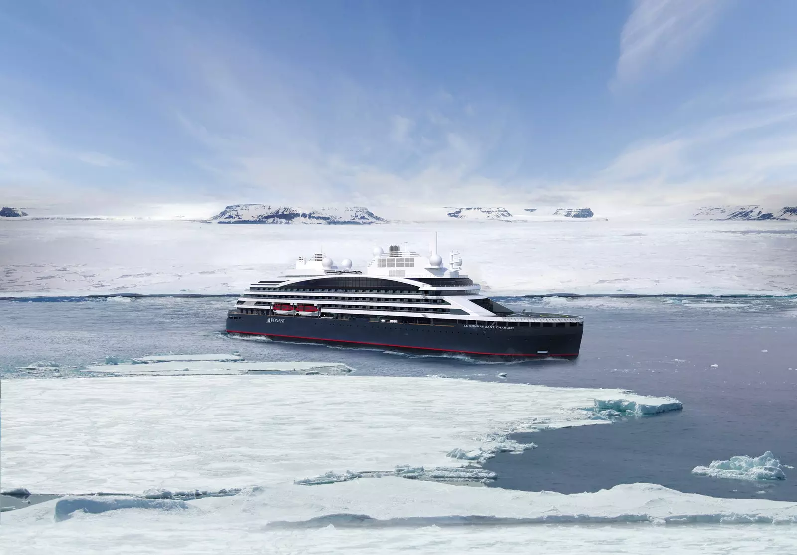 The French company Ponant offers a unique experience in Antarctica