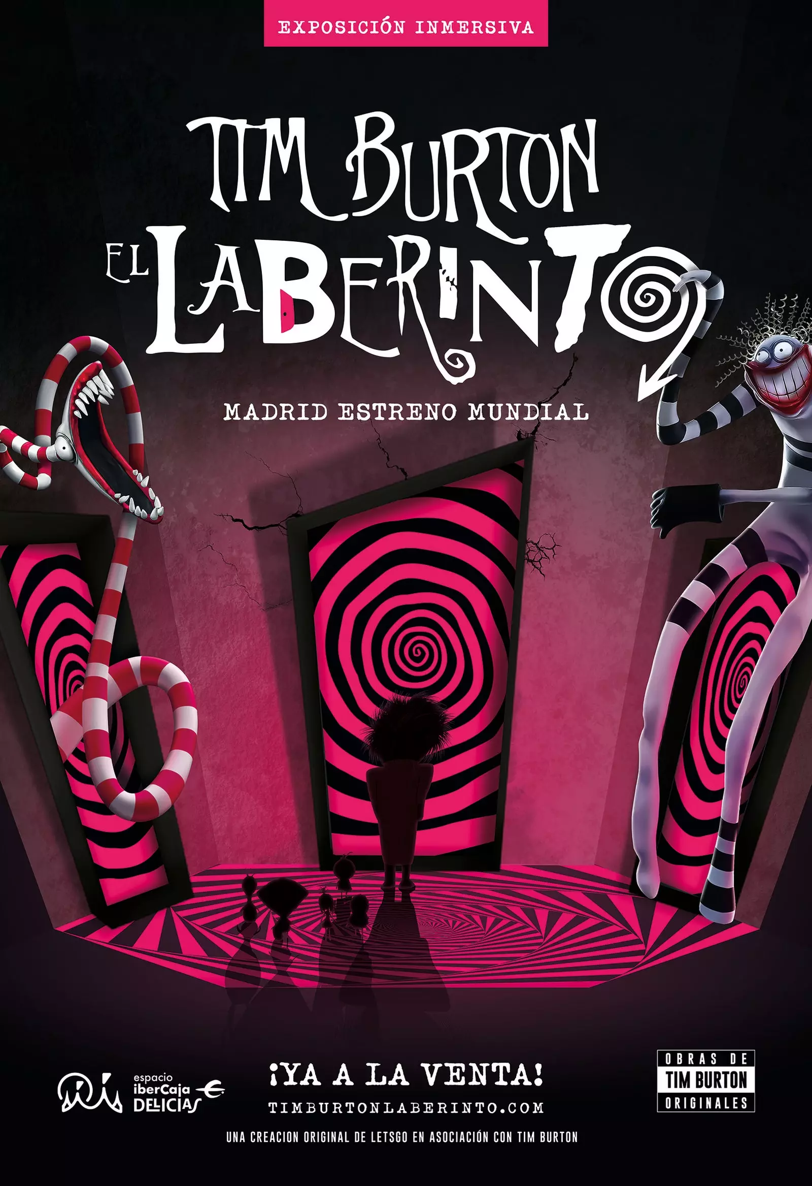 Tim Burton Het labyrint-poster