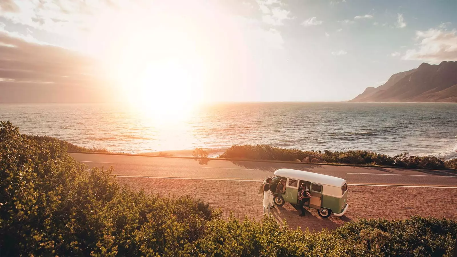 kombi za potovanje na plažo