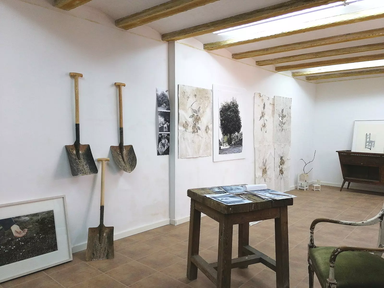 Studio and workshop of the artist Ricardo Calero in Fuendetodos