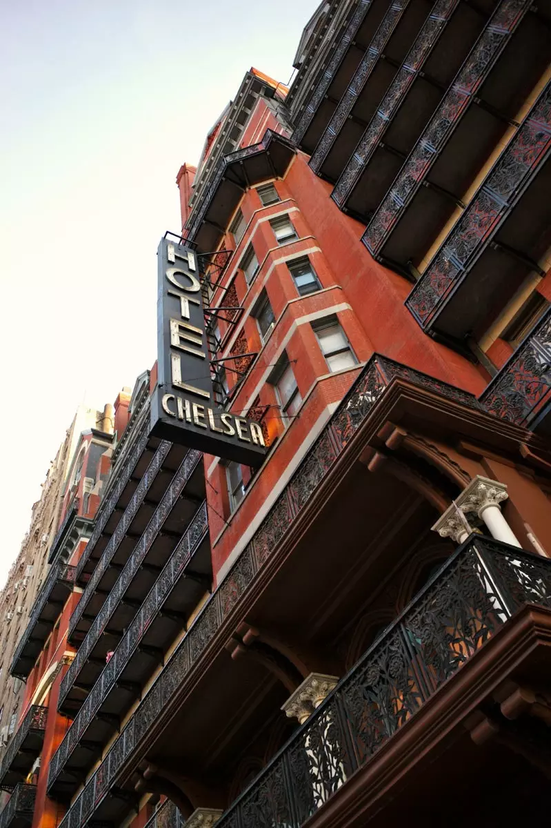 Chelsea Hotel Kreatioun an Zerstéierung Rock