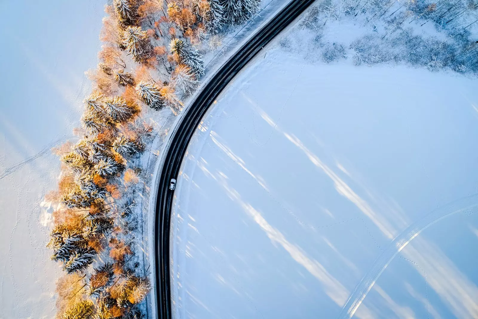 Norwegen sicht en 100 Elektroauto